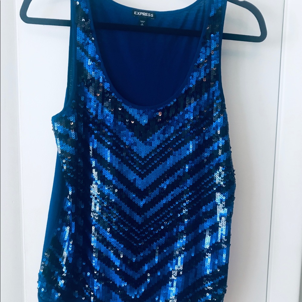 Express sequence tank top